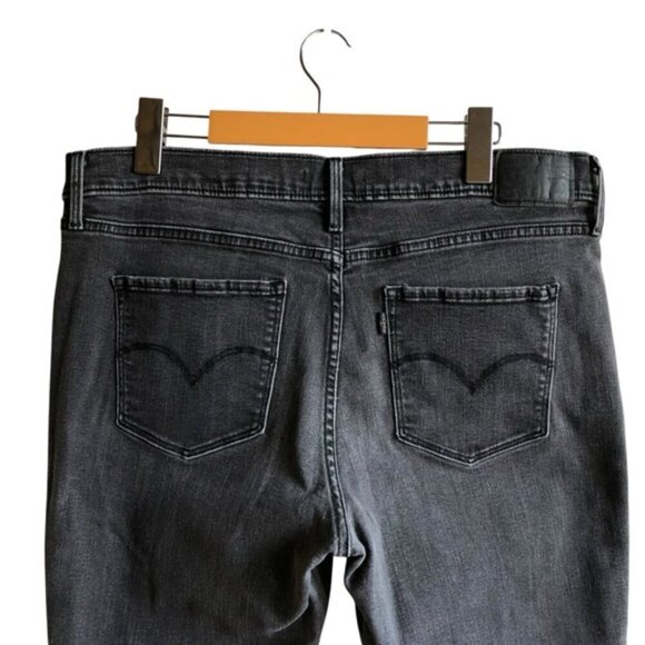 Levi’s 311 Shaping Skinny Jeans Soft Black Wash Size 33 - Picture 10 of 15